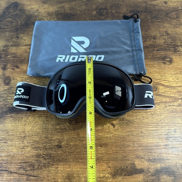 Black Ski Goggles Riordo - Picture 3 of 5